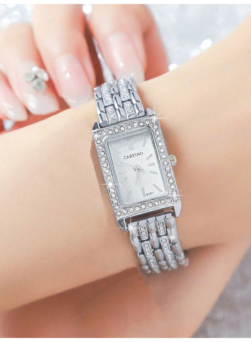 Shein women’s fashion bracelet watch with an elegant and luxurious design - Image 3
